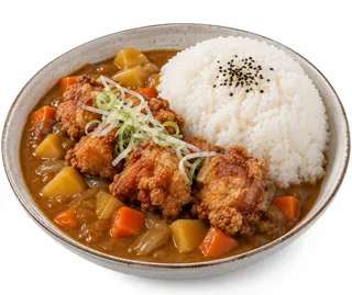 Donburi au curry & karaage de poulet